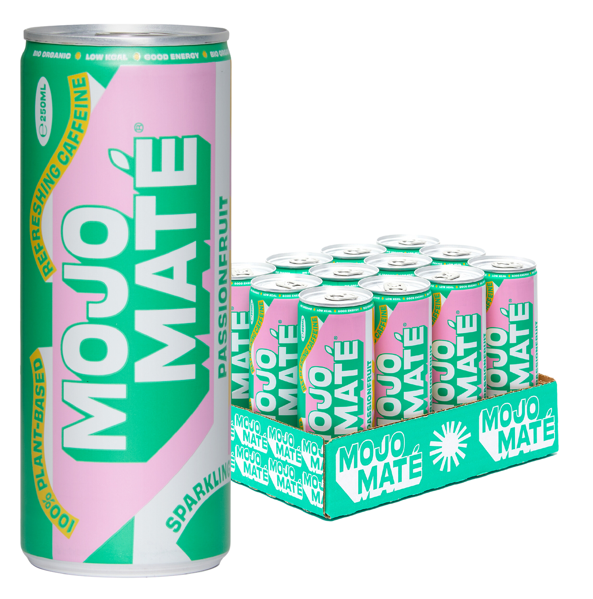 Mojo Maté Passionfruit | 12 x 250ml